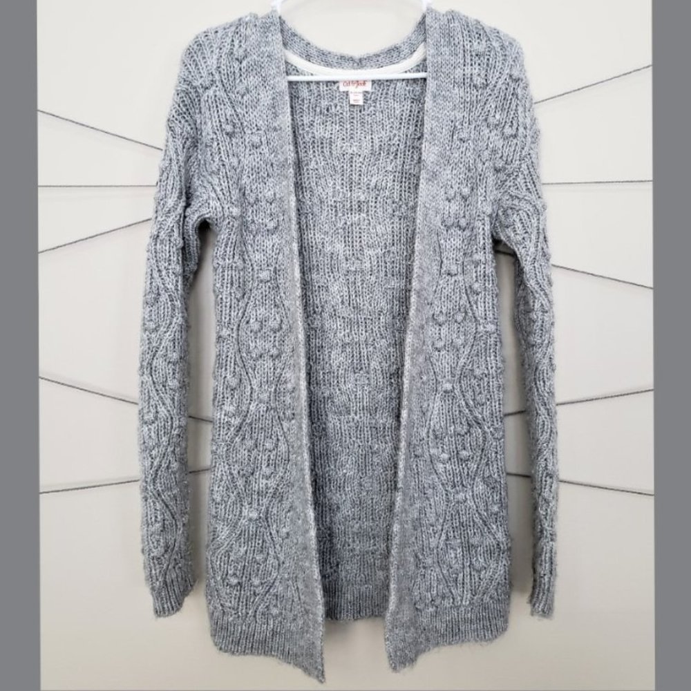 Gray XL Cat and Jack Knit Sweater